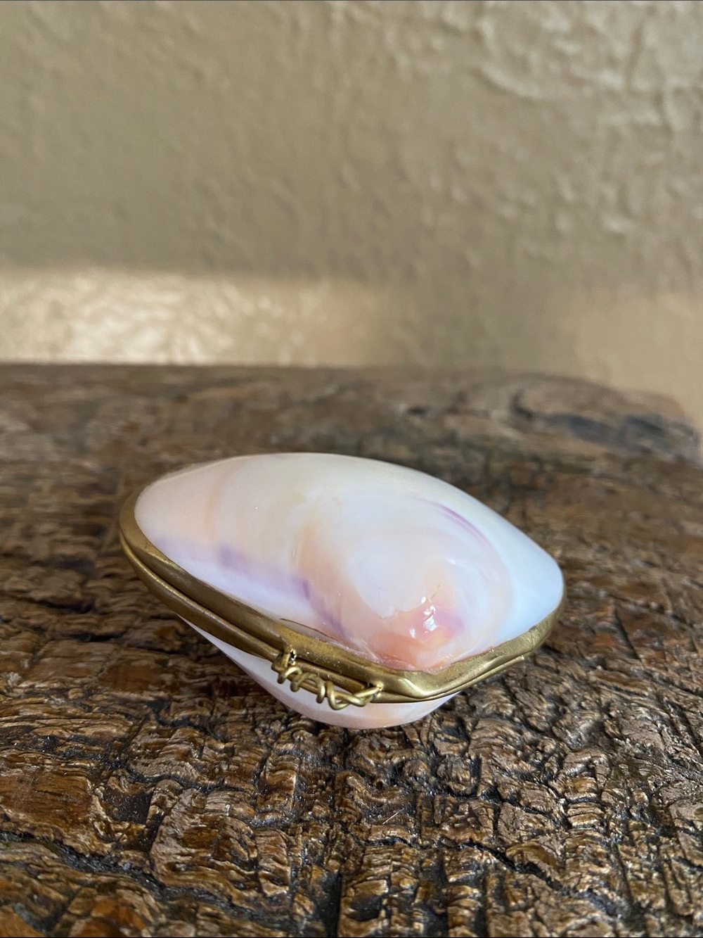 🐚Vintage🐚Shell Hinged Trinket Box